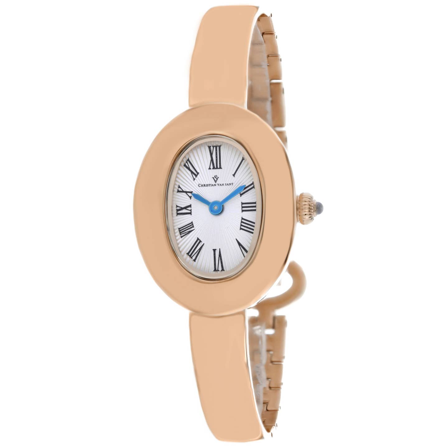 Christian Van Sant Anora Women's Quartz Watch, Silver Dial