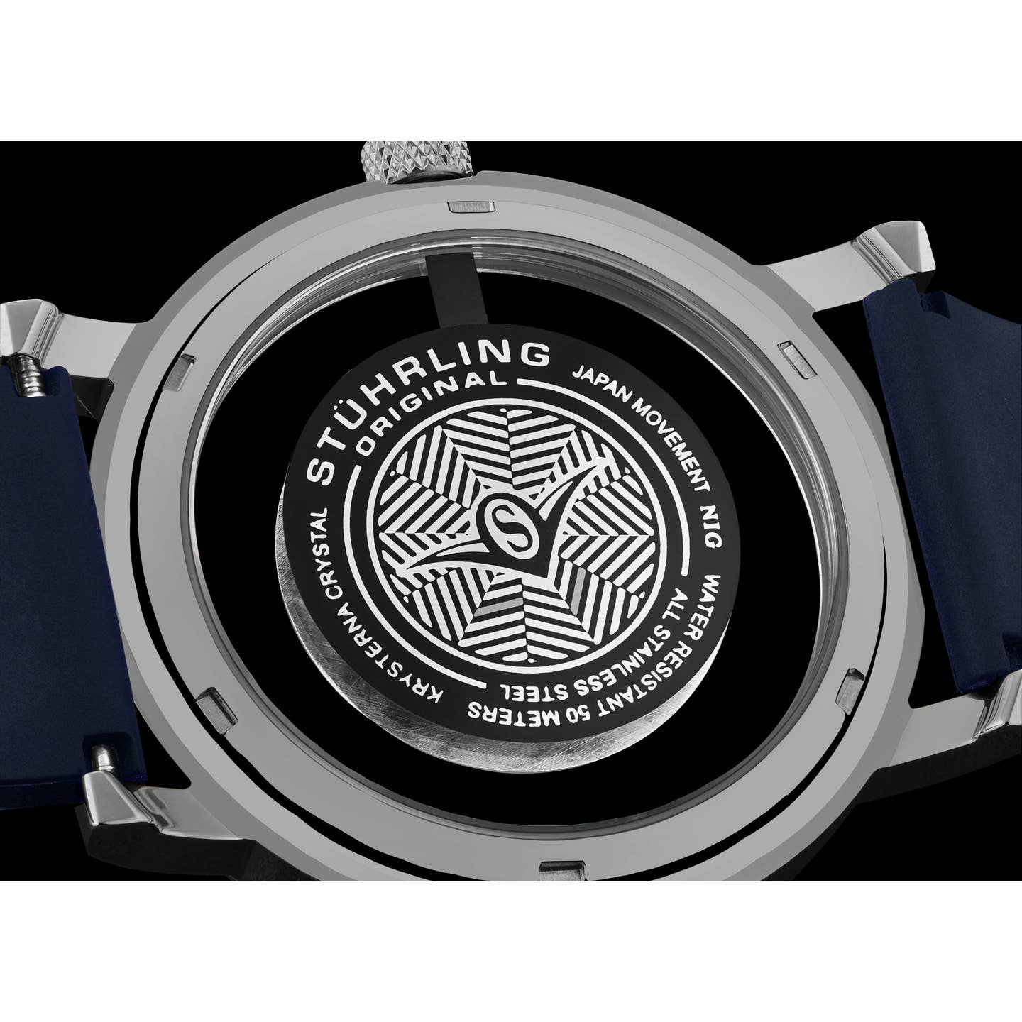 Stuhrling Original Sniper 3915 Men's Quartz Aviator Watch, 42mm