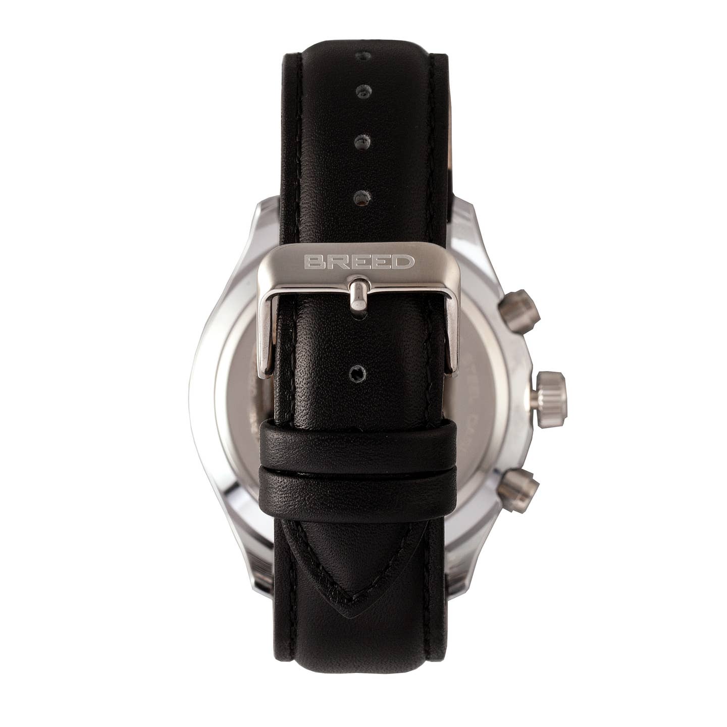Breed Maverick Men's Quartz Chronograph Date Leather Watch