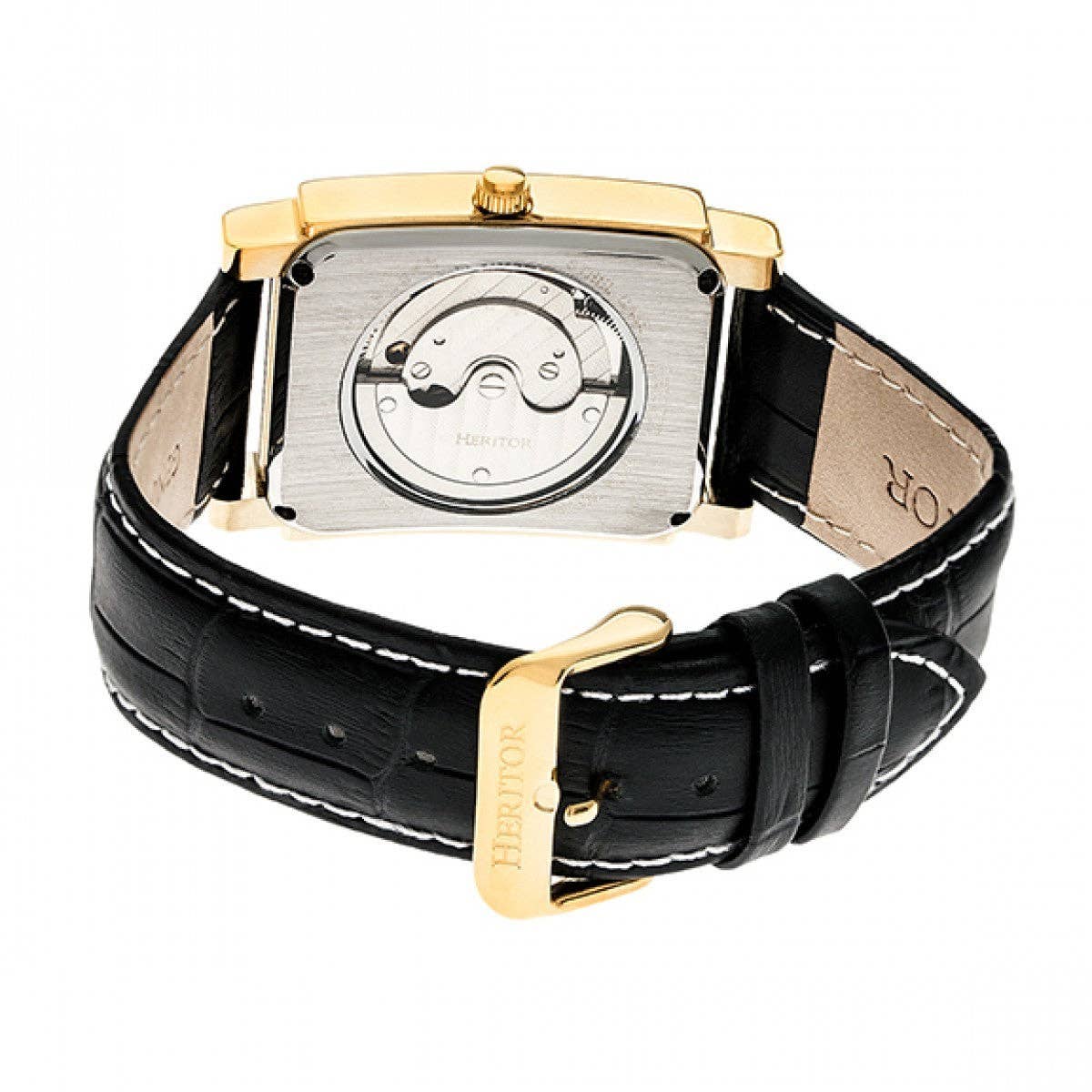 Heritor Frederick Men's Automatic Leather Watch, Style HERHR6103