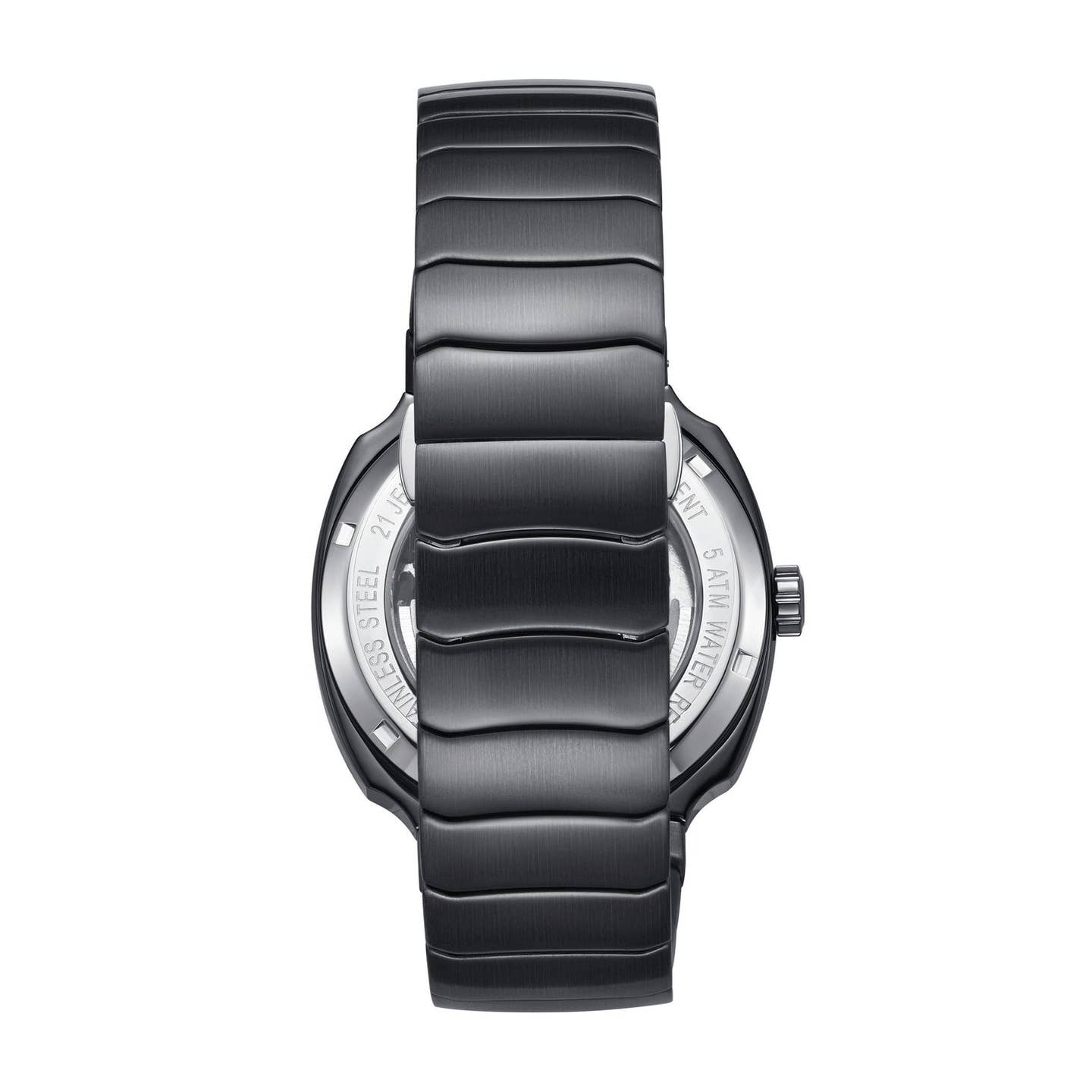 Heritor Magnus Men's Automatic Skeleton Bracelet Watch, Gunmetal