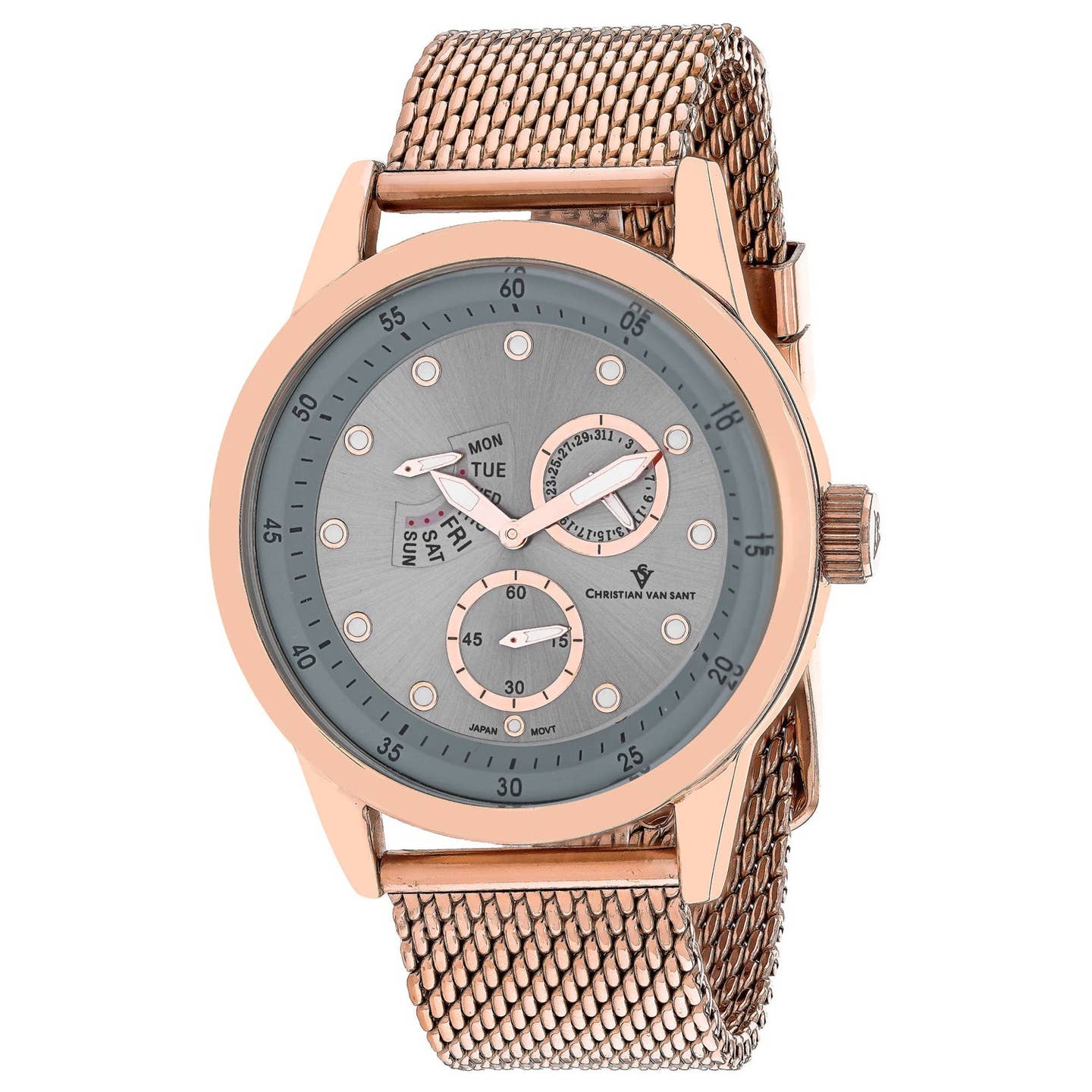 Christian Van Sant Rio Men's Watch, Blue Dial