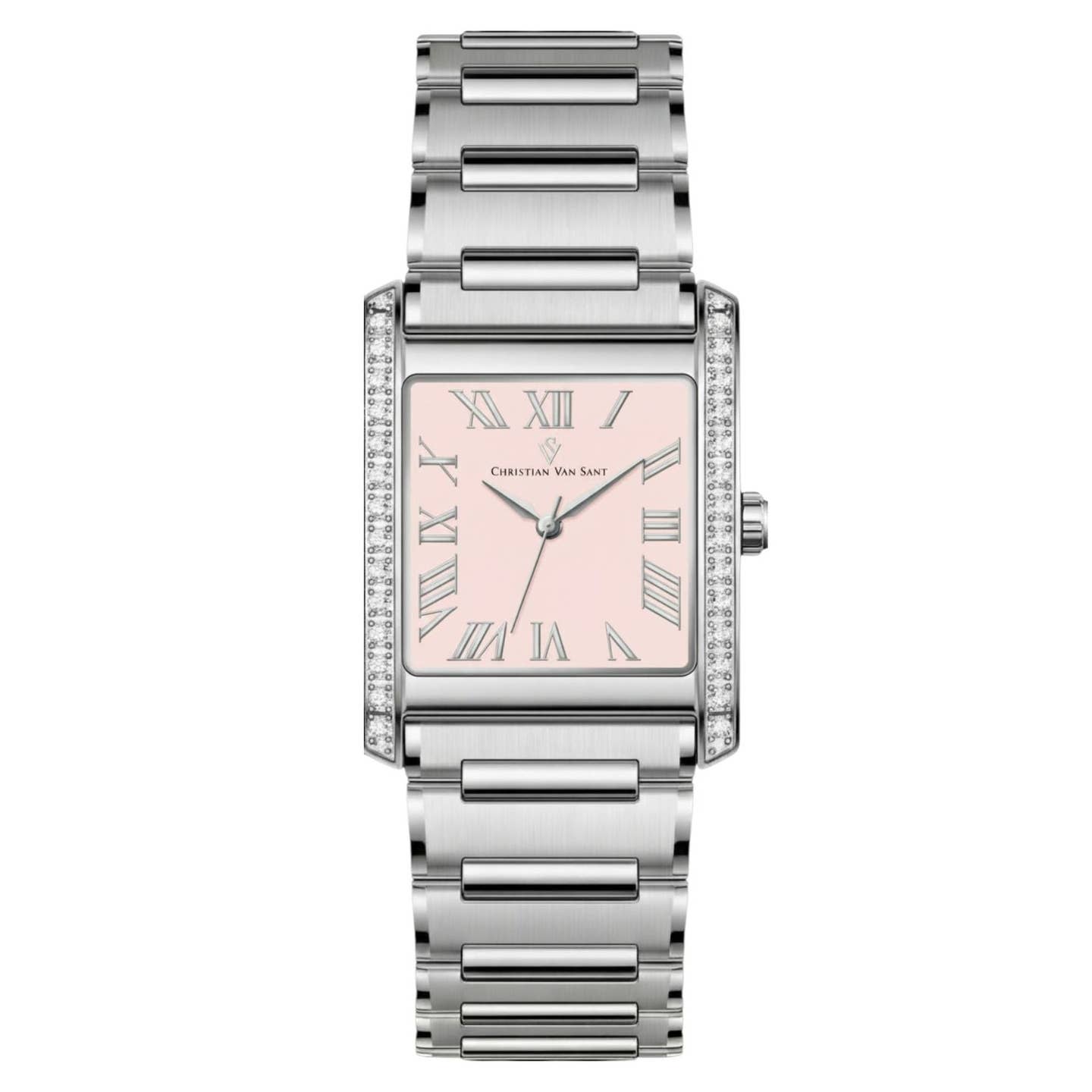 Christian Van Sant Atelier Women's Quartz Watch, Pink Dial