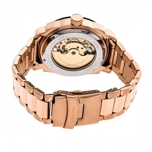 Heritor Helmsley Men's Automatic Semi-Skeleton Bracelet Watch, Style HERHR5004