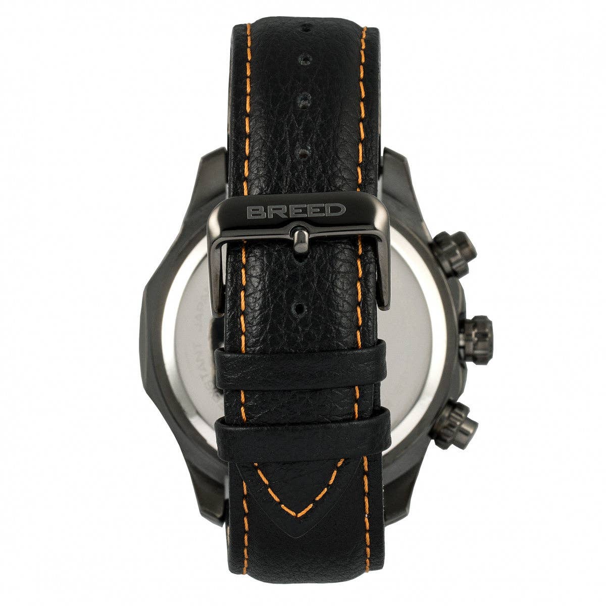 Breed Lacroix Men's Quartz Chronograph Leather Watch