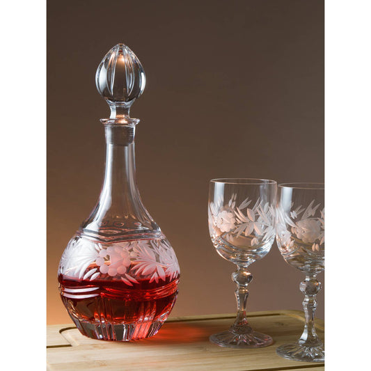 Victoria Crystal Wine Decanter, 33 oz.