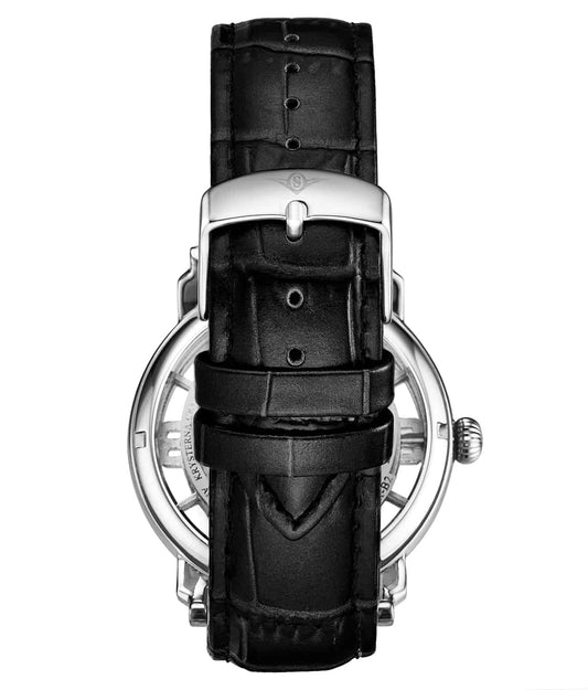 Stuhrling Original Winchester 3964L Men's Automatic Skeleton Watch, 42mm, Style 4ZHMD