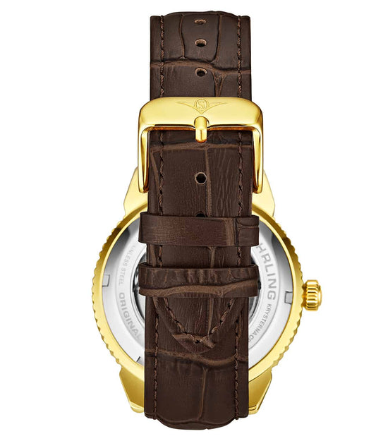Stuhrling Original Special Reserve 3983 Men's Automatic Skeleton Watch, 40mm, Style XPBPT