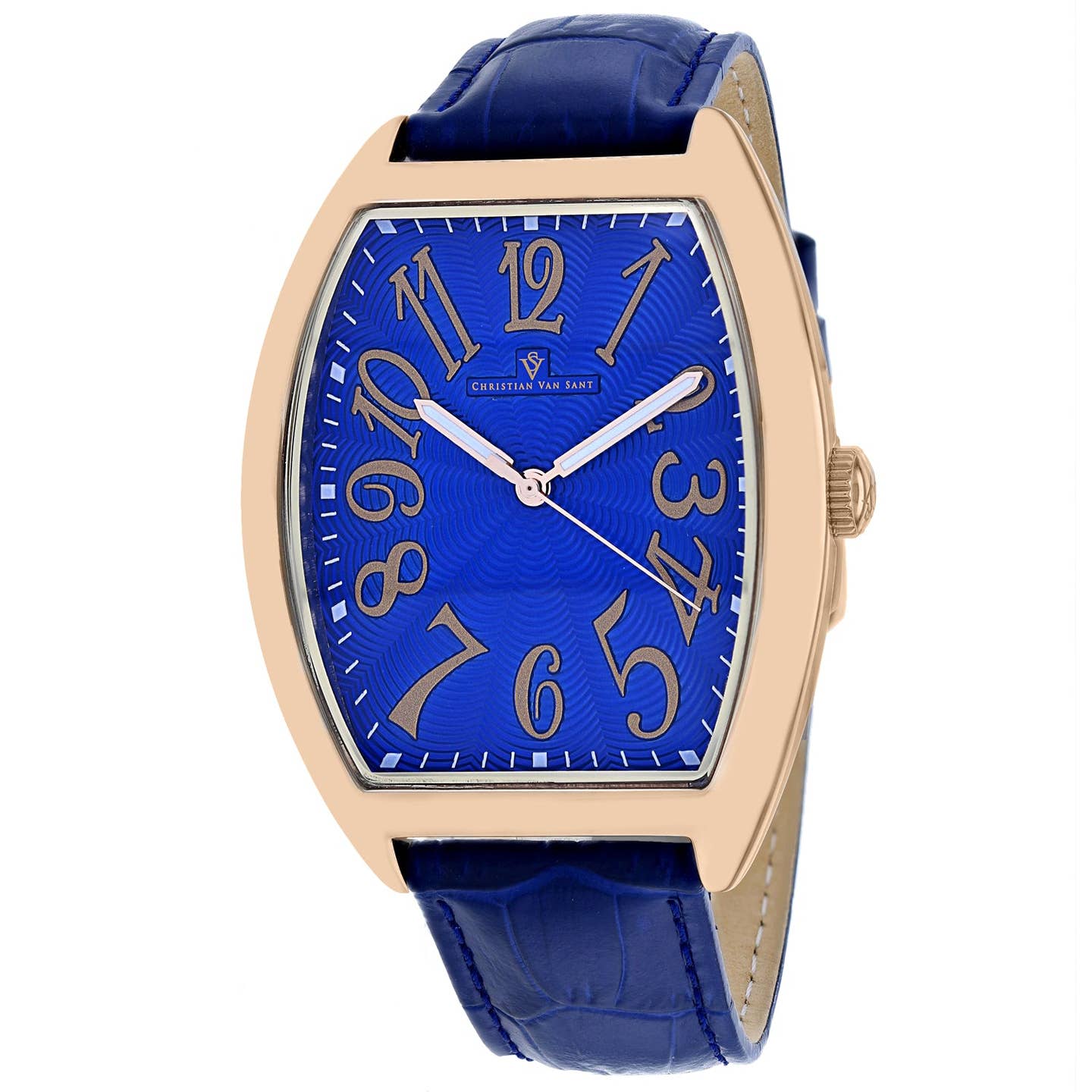Christian Van Sant Royalty Men's Watch, Ii Blue Dial