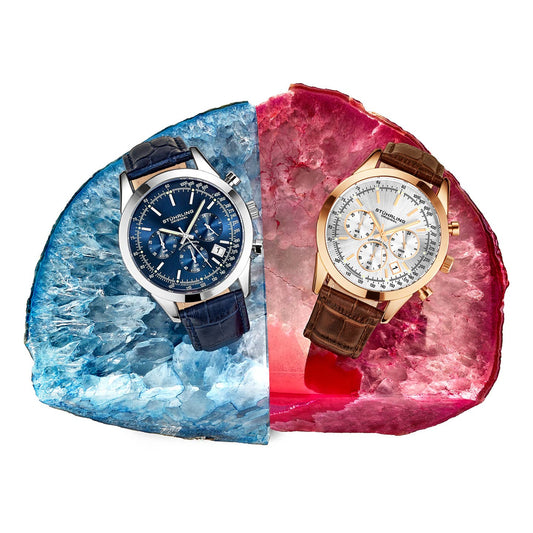 Stuhrling Original Rialto Men's Quartz Chronograph Watch, Style GH8U3