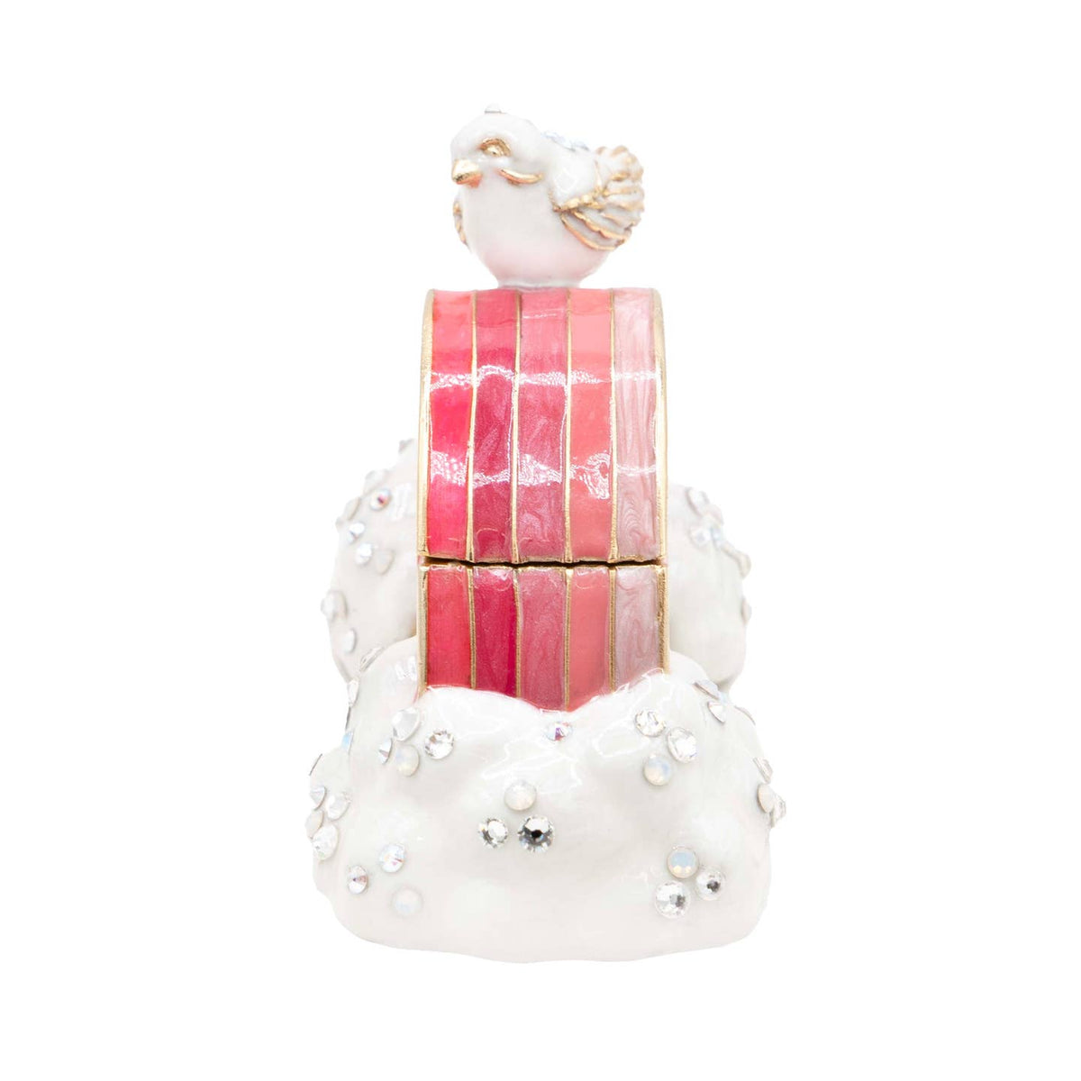 Jay Strongwater Rowan Pink Rainbow Decorative Box