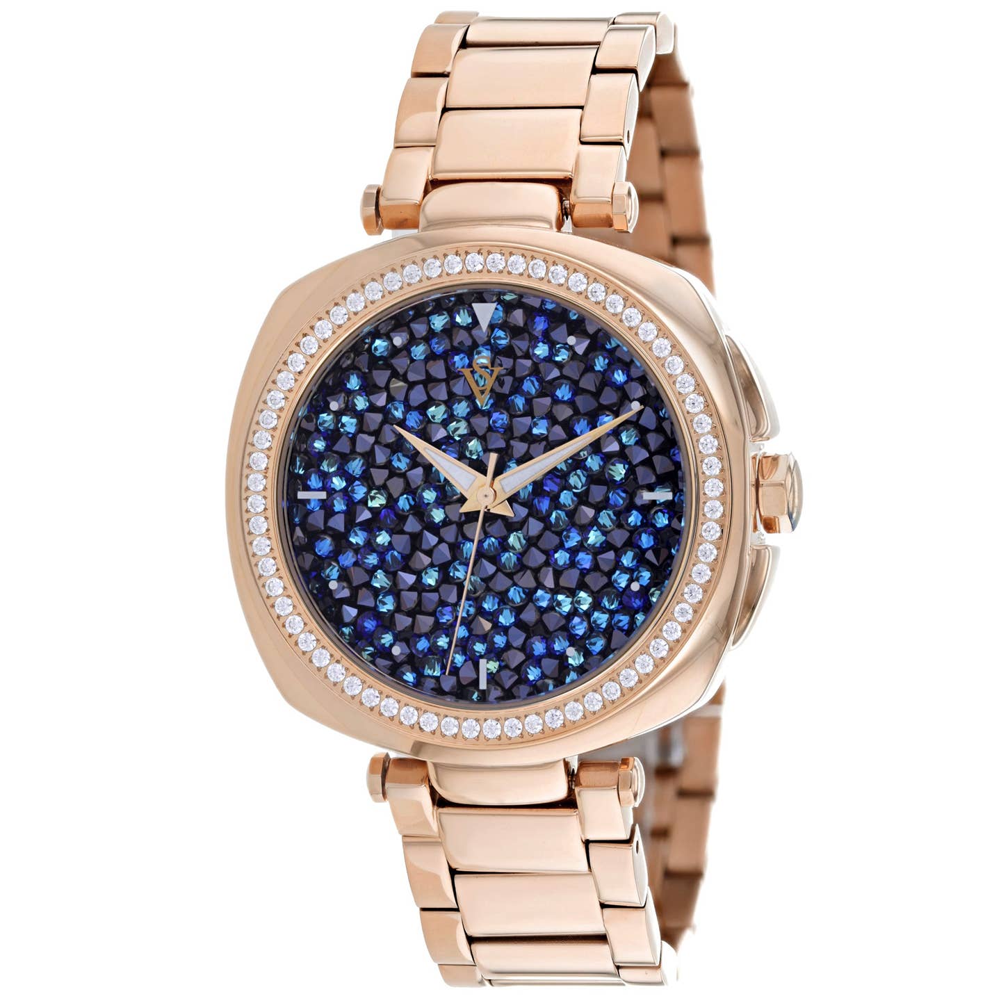 Christian Van Sant Mirabella Women's Quartz Watch, Blue Dial