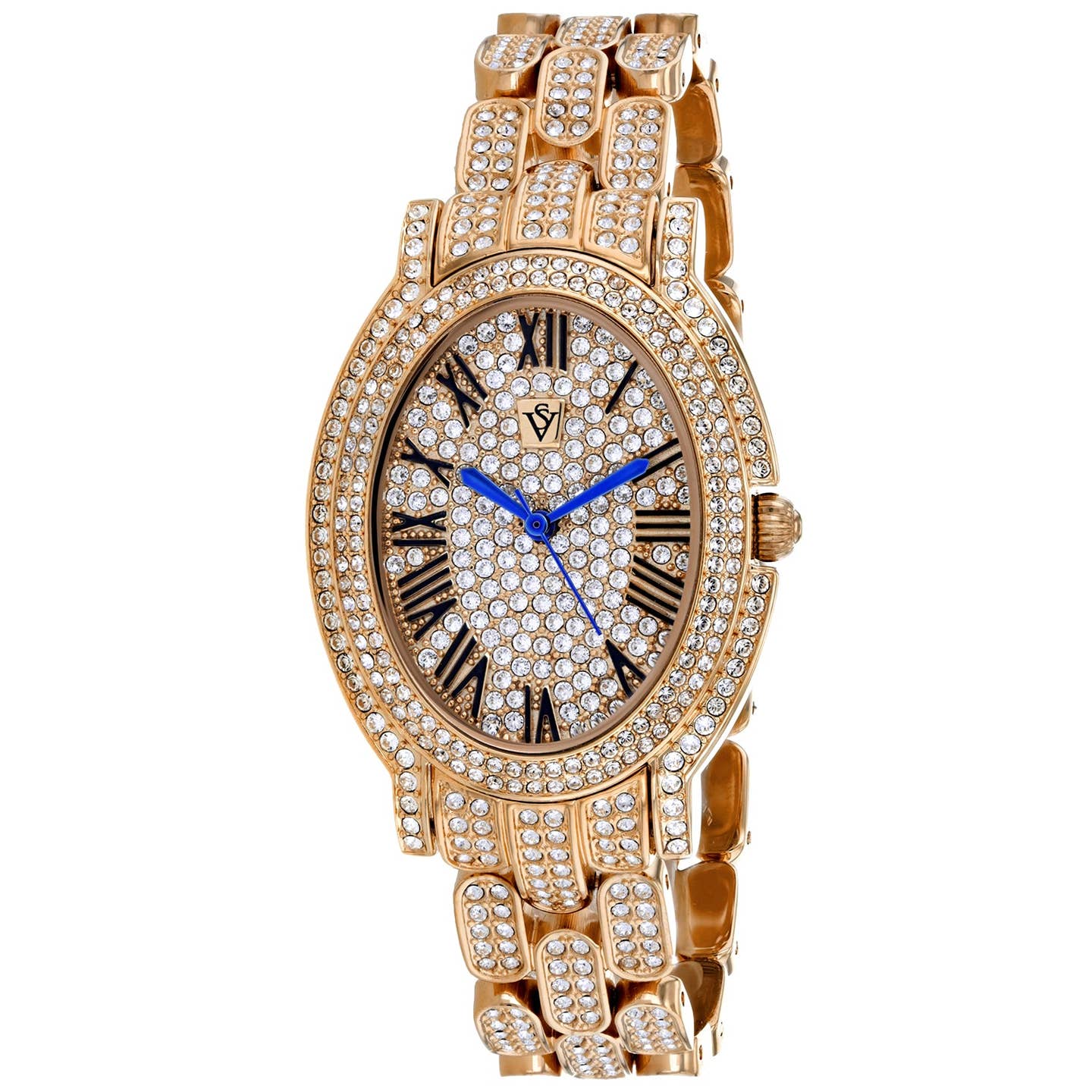 Christian Van Sant Amore Women's Quartz Watch, Rose Gold Dial