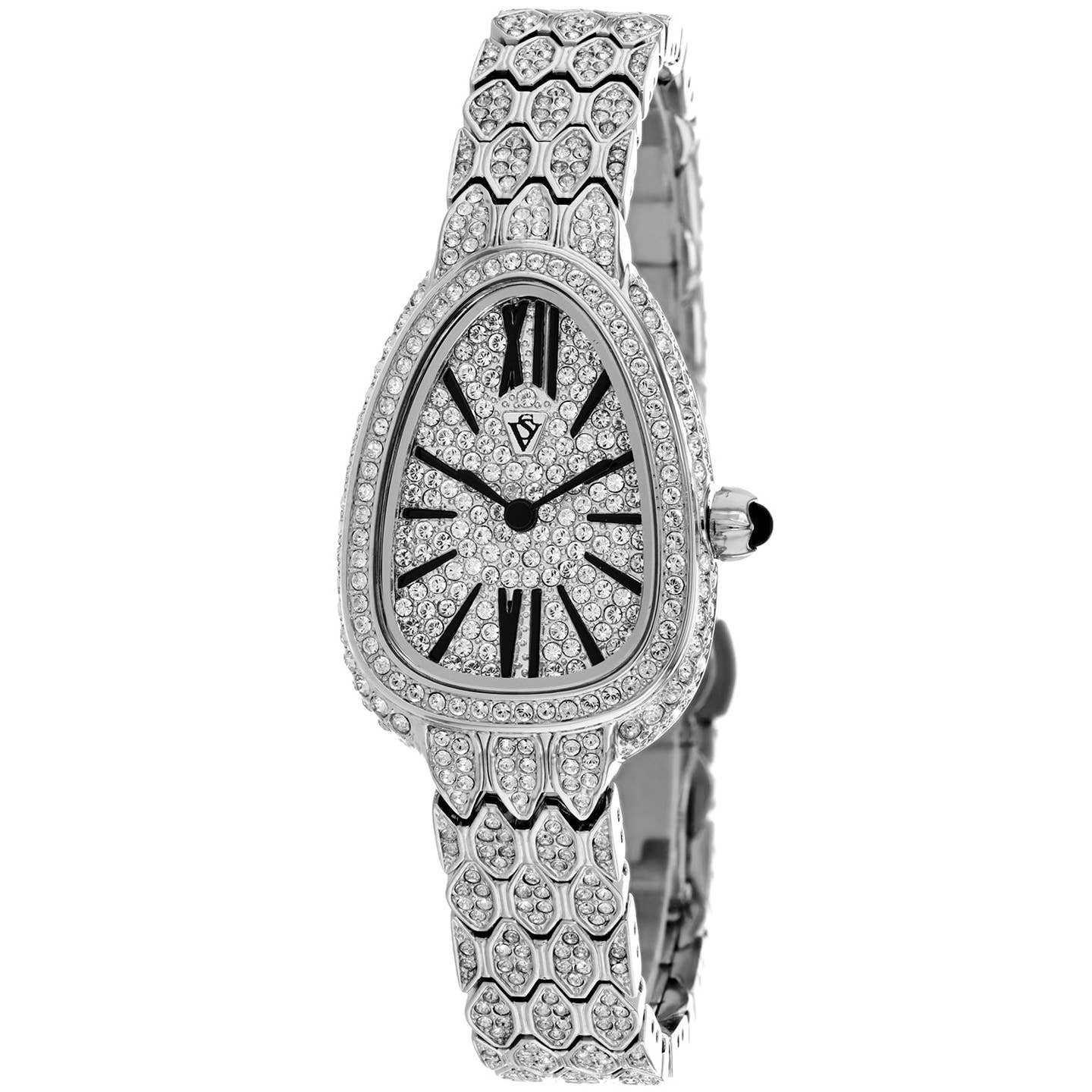 Christian Van Sant Bella Women's Quartz Watch, Silver Dial