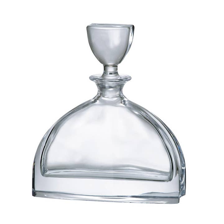 Barski Nemo Glass Crystal Decanter, 24 oz.