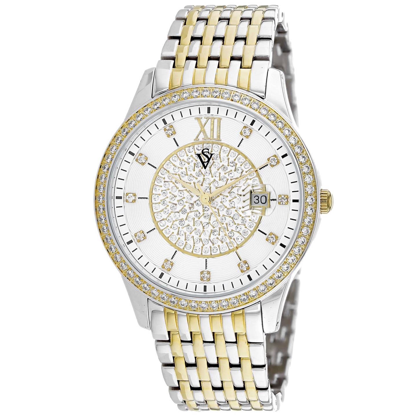 Christian Van Sant Carla Women's Quartz Watch, White Dial