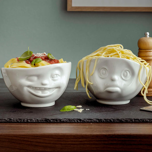 TASSEN Sulking Face Porcelain Bowl – 16 oz