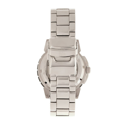 Reign Philippe Men's Automatic Skeleton Bracelet Watch