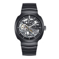 Authentic Heritor Magnus Men's Automatic Skeleton Bracelet Watch, Gunmetal