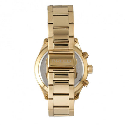 Breed Maverick Men's Quartz Chronograph Date Bracelet Watch