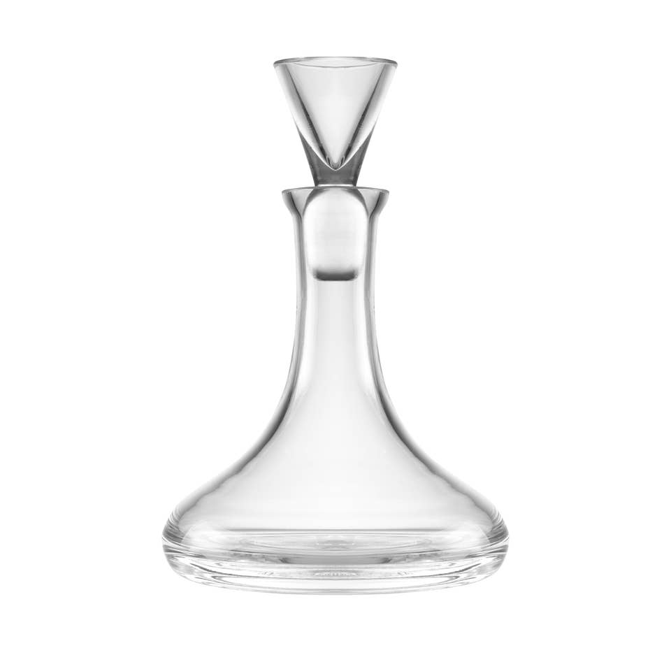 Barski Luminous Crystal glass Mouthwash Decanter, 5 oz.