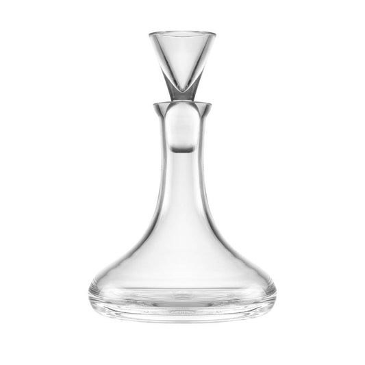 Barski Luminous Crystal glass Mouthwash Decanter, 5 oz.