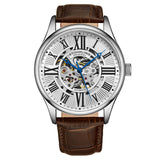 Stuhrling Original Atrium 3942 Men's Automatic Skeleton Watch, 42mm, Style FEFWE
