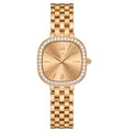 Christian Van Sant Rivoli Women's Quartz Watch, Rose Gold Dial