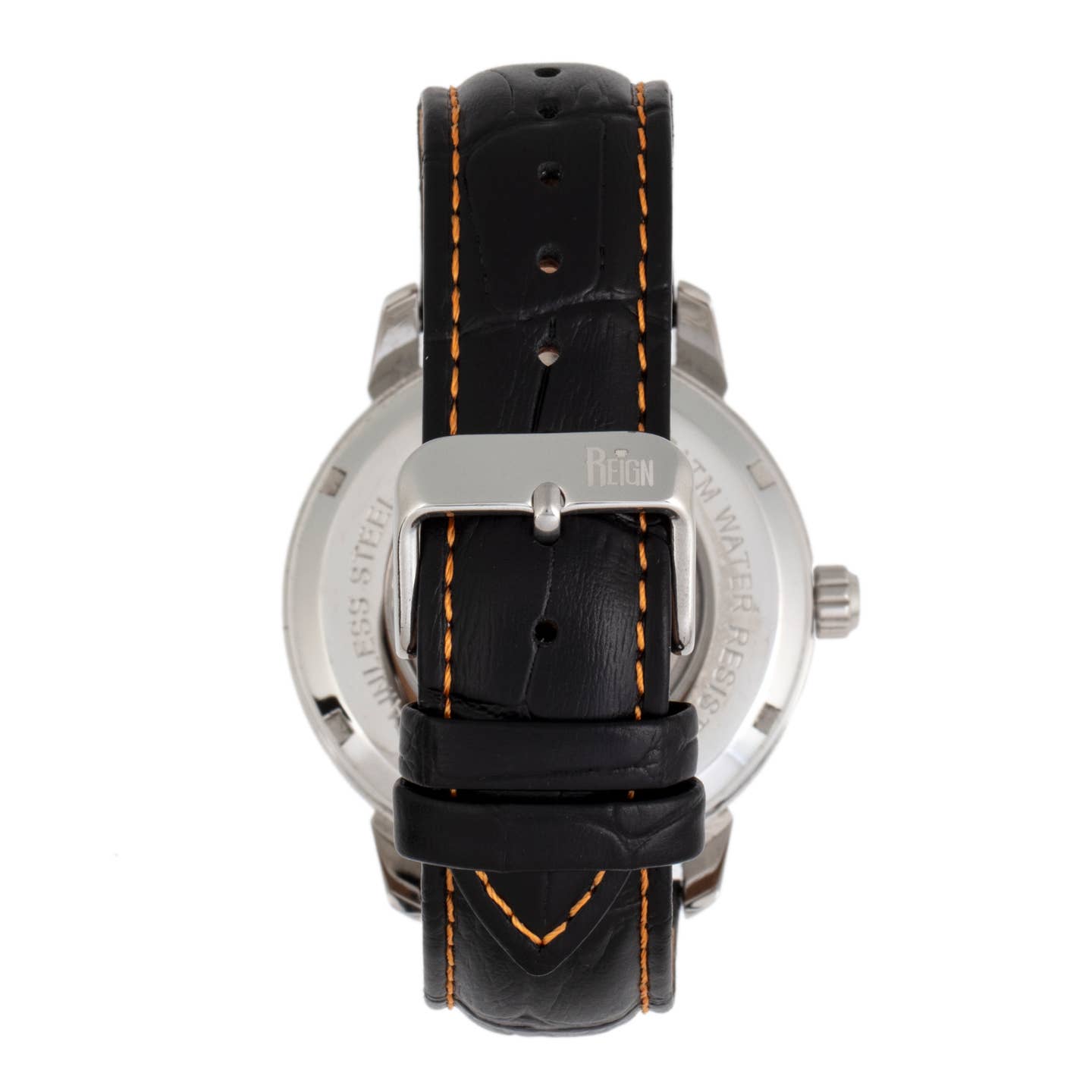 Reign Rudolf Men's Automatic Skeleton Leather Watch