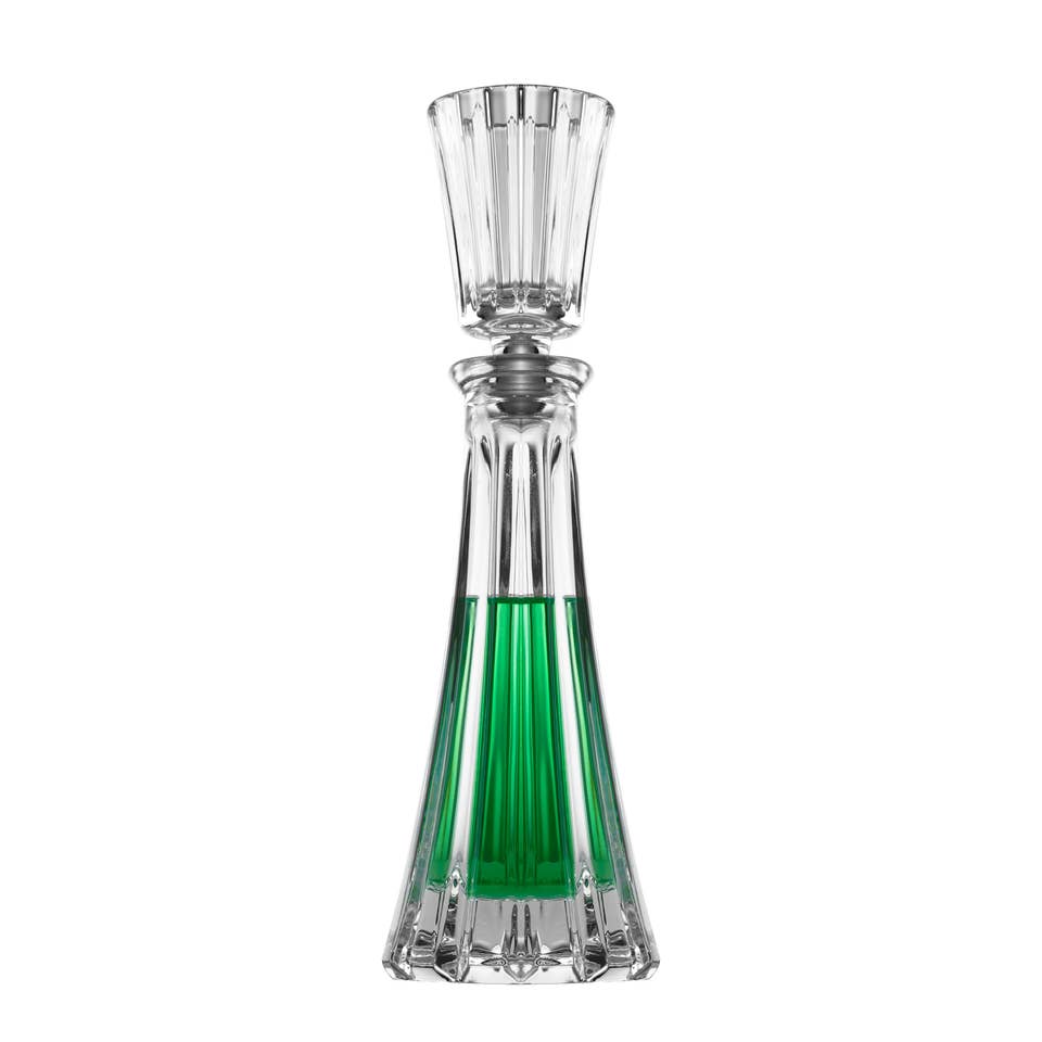 Barski Crystal glass Mouthwash Decanter, 3 oz., 8.6" Height x 2.6" Diameter