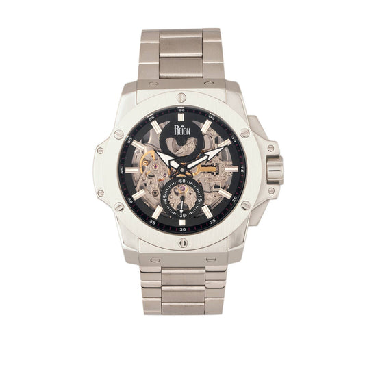 Reign Commodus Men's Automatic Skeleton Bracelet Watch