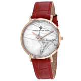 Christian Van Sant Lotus Women's Quartz Watch, White Dial