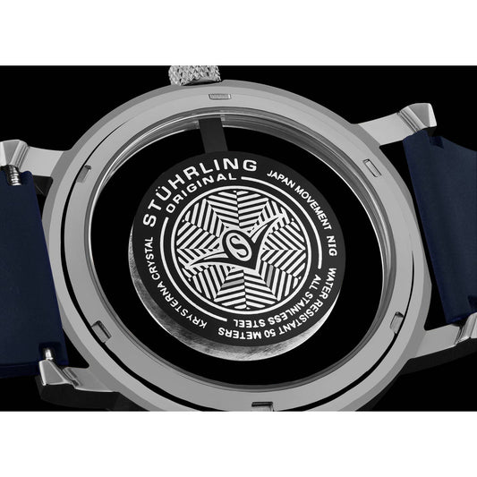 Stuhrling Original Sniper 3915 Men's Quartz Aviator Watch, 42mm