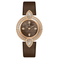 Christian Van Sant Valor Women's Quartz Watch, Brown Dial