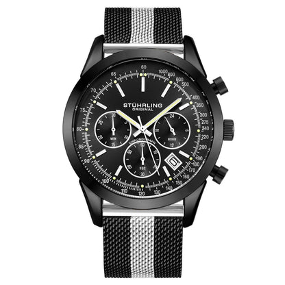 Stuhrling Original Rialto Men's Quartz Chronograph Watch, Style NMVU2