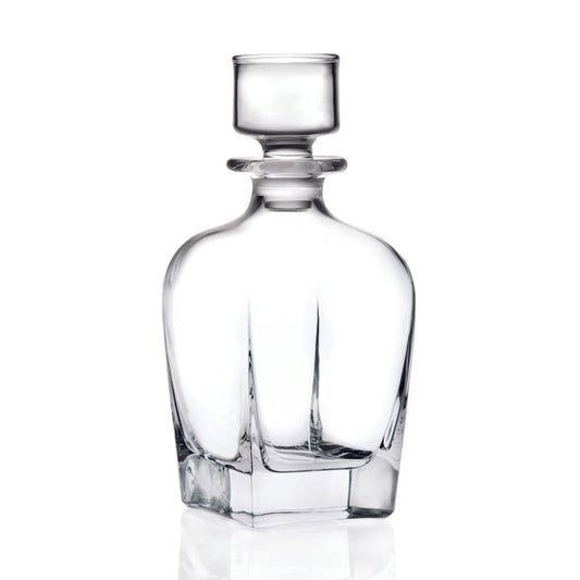 Barski Fusion Glass Whiskey Decanter, 27 oz.