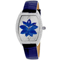 Christian Van Sant Lotus Women's Quartz Watch, Blue Dial