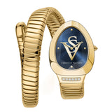 Christian Van Sant Naga Women's Quartz Watch, Blue Dial