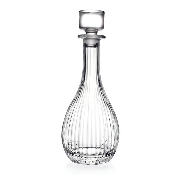 Barski Timeless Lead-free crystal Wine Decanter, 30 oz.