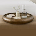 Decorative Bowl - Bronze Metal Acid Wash Finish, 25 in.