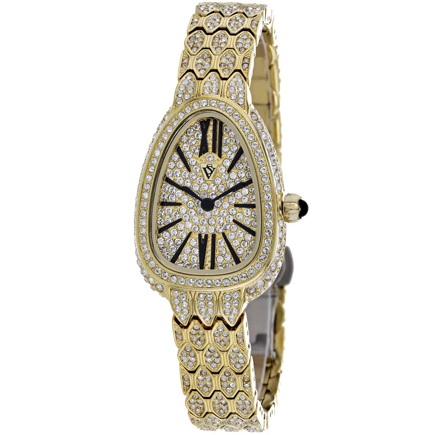 Christian Van Sant Bella Women's Quartz Watch, Gold Dial
