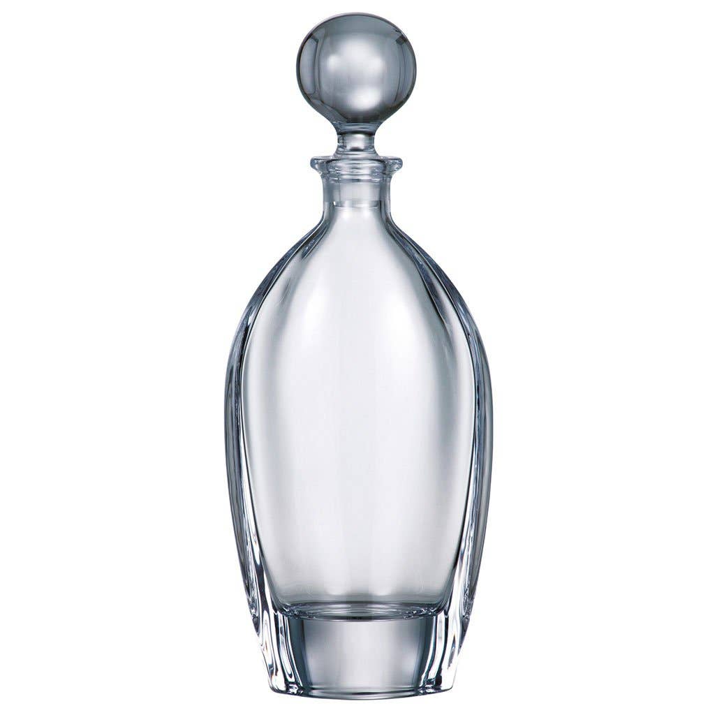Barski Orbit Crystal Tall Crystal Decanter, 24 oz.