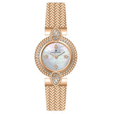 Christian Van Sant Valor Women's Quartz Watch, Silver Dial