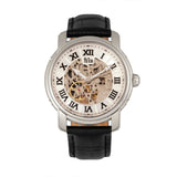 Reign Kahn Men's Automatic Skeleton Leather Watch