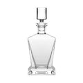 Luminous Glass Square Whiskey Decanter, 25 oz.