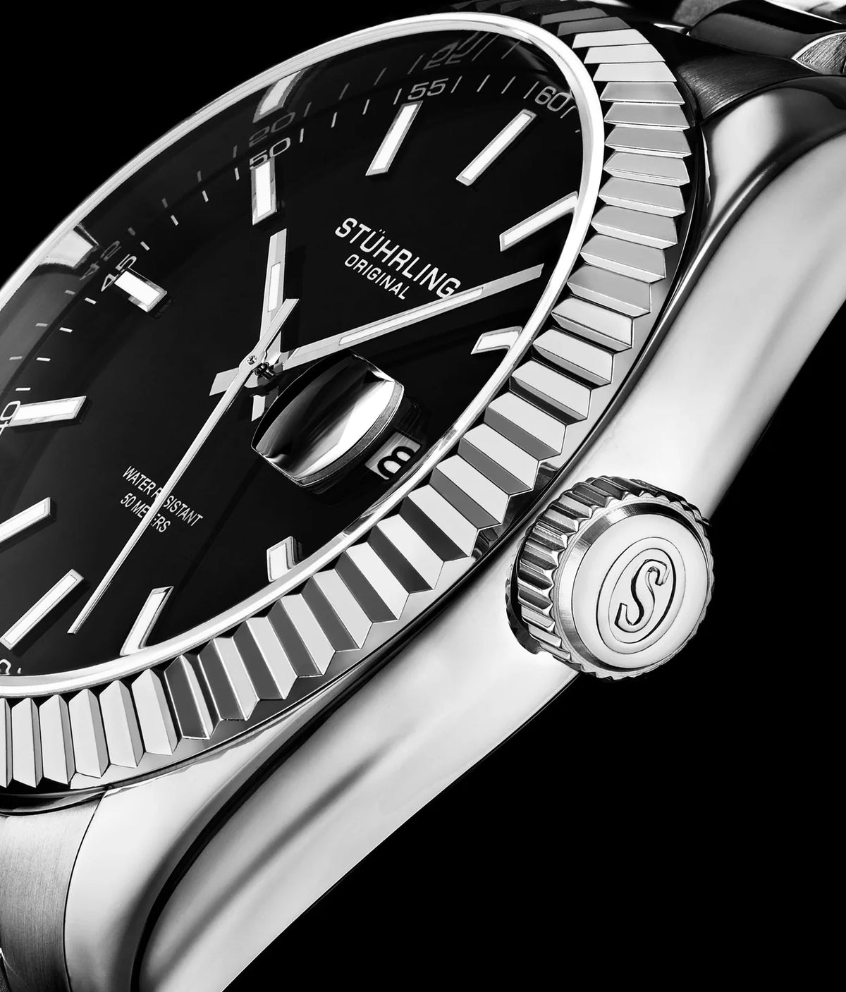 Stuhrling Original Lineage Men's Quartz Classic Watch, 42mm, Style Y469R
