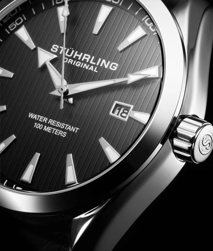 Stuhrling Original Symphony 3953 Men's Quartz Watch, Style U56RV