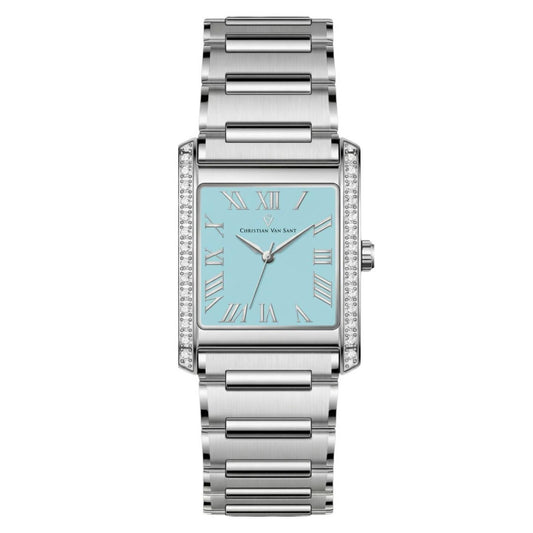 Christian Van Sant Atelier Women's Quartz Watch, Blue Dial