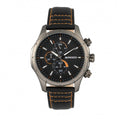 Breed Lacroix Men's Quartz Chronograph Leather Watch