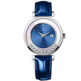 Christian Van Sant Bria Women's Quartz Watch, Blue Dial